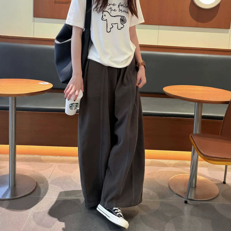 Maternity pants, utility scythe pants for women, summer thin style, 2026 new model, petite, drapey, casual, cropped wide-leg pants Maternity pants, utility scythe pants for women, summer thin style, 2026 new model, petite, drapey, casual, cropped wide-leg pants