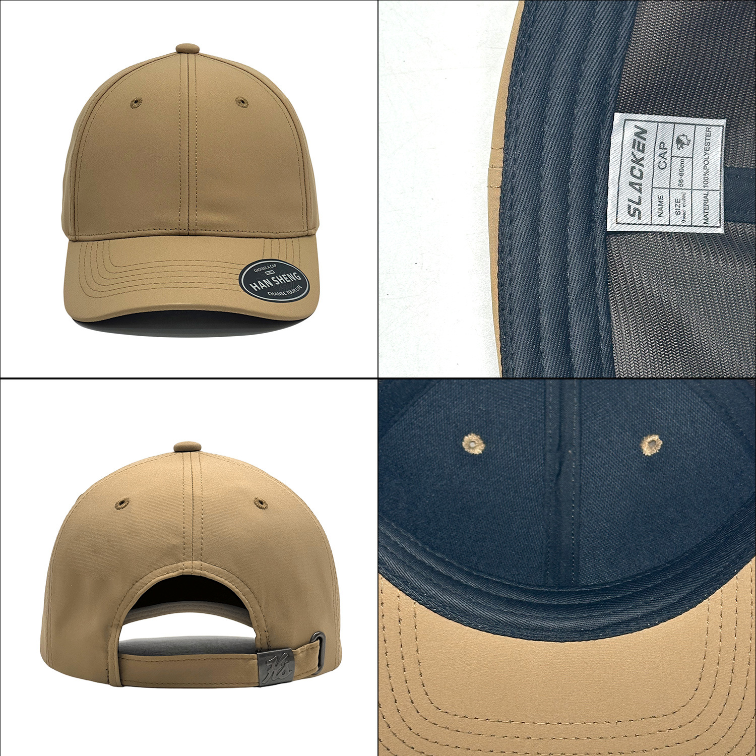 Nuevo comercio exterior europeo y americano sombrero de alta calidad skate hip hop seis sombreros de béisbol al por mayor