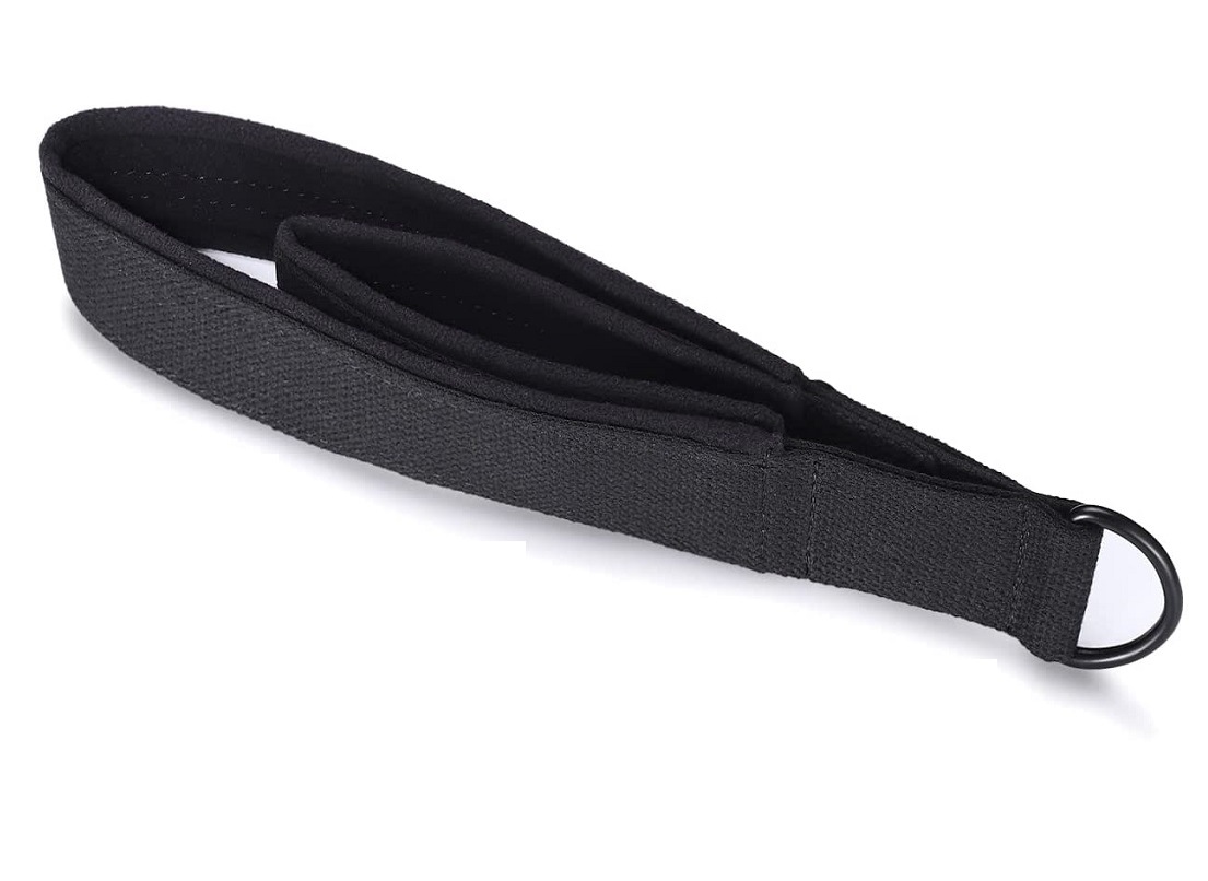 Doble anillo Pilates yoga tobillo hebilla correa de becerro correa de muñeca correa de la manija pulsera Correa yoga suministros auxiliares