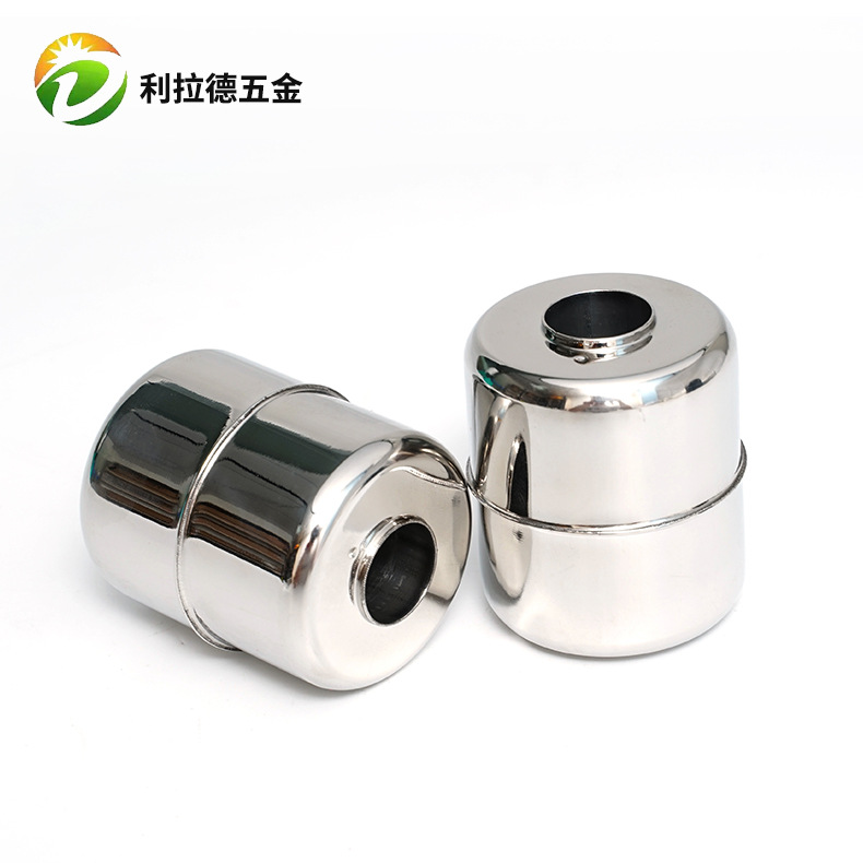 	鸭嘴式侧装浮球开关Φ25*24-9.5液体球阀开关液位检测磁钢浮球