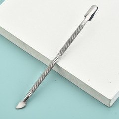 Stainless Steel Double-Headed Nail Pusher for Cuticles, Exfoliating Oil Gel, Cuticle Remover, and Nail Art Tool