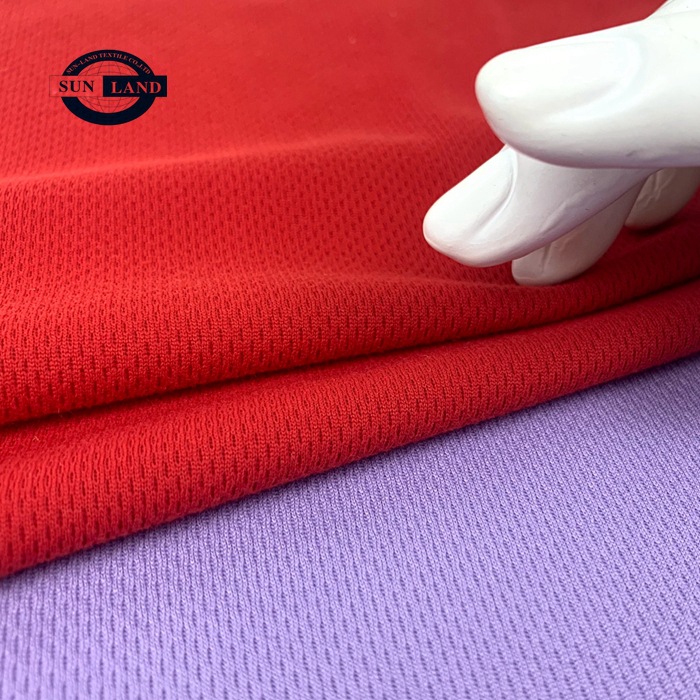 遮热透气运动吸湿排汗功能面料-吸排速干网眼布 运动衣篮球衣面料