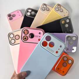 适用苹果17Promax液态硅胶大视窗手机壳16带镜头膜15防摔款全包