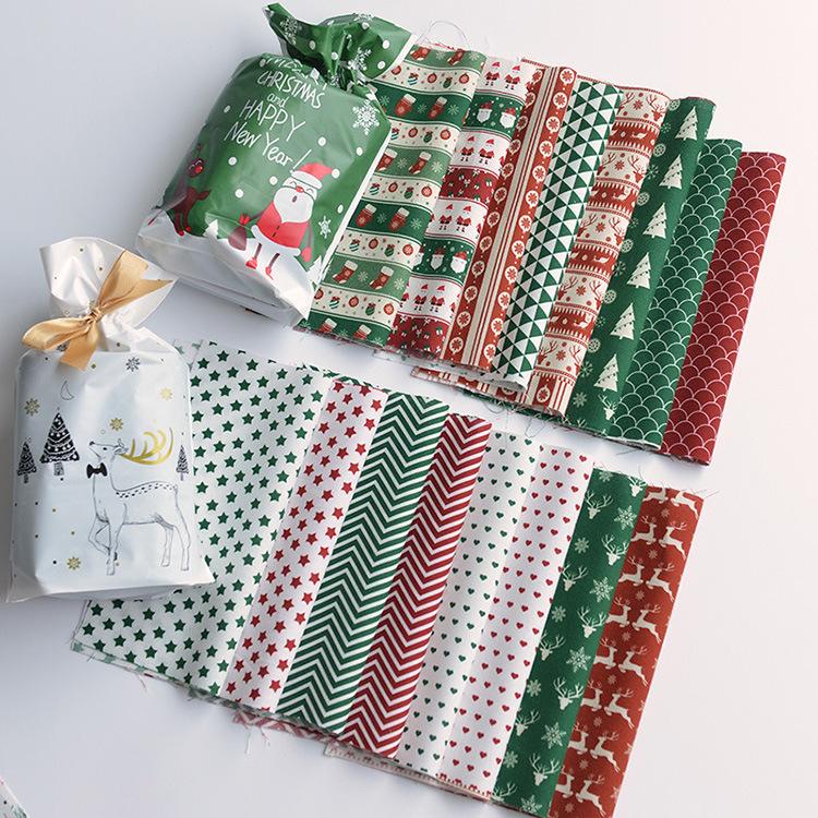 2022 moda de diseño de navidad 100% algodón impresión tela de camisa por patio