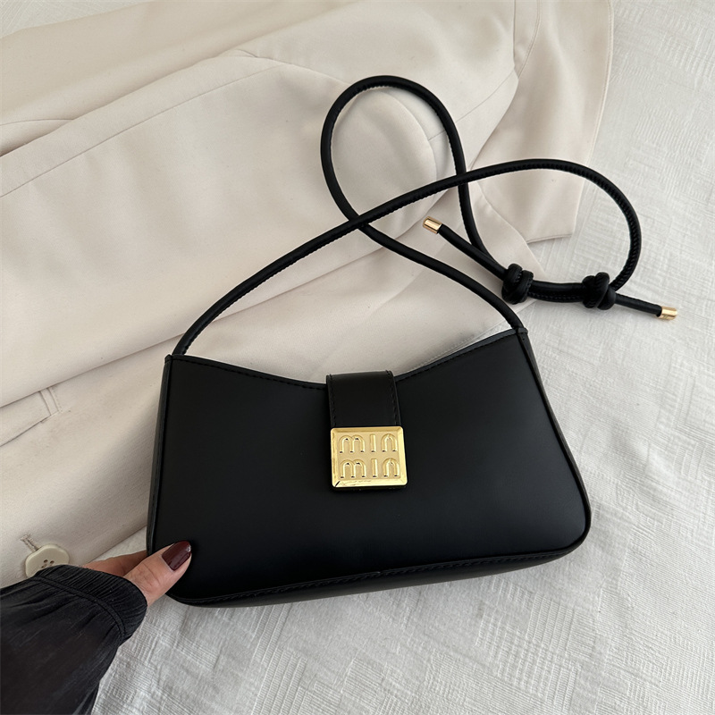 Bolsas debajo de las axilas 2025, otoño y invierno, nueva media luna, bolsas de hombro de moda, nicho, bolsas de alta calidad, bolsas de mujer, bolsas de moda