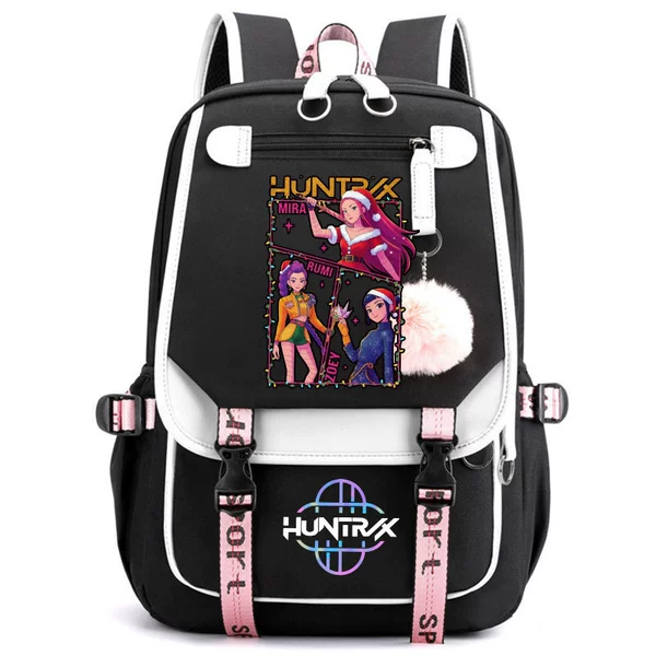 O Backpack/Black and White Witch Hunters 10