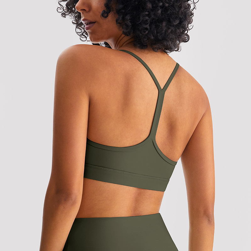 Nulrx nueva ropa de yoga desnudo chaleco pilates deportes ropa interior las mujeres sexy belleza espalda fitness sujetador yoga