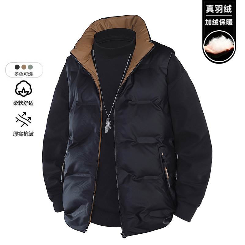 工厂直销秋·冬新款羽绒马甲简约时尚大气高质量外穿50绒马甲上衣|undefined