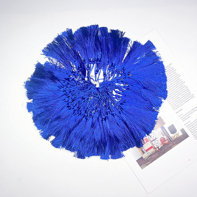 メーカーの現物の金色の流蘇穂の工芸品はしおりの扇子のペンダントを飾って穂のレースの補助材料の卸売りをつります。|undefined