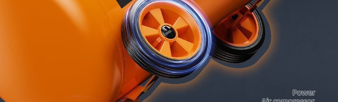 Industrial-grade high-power oil-free air compressor 220V small low-noise portable air pump