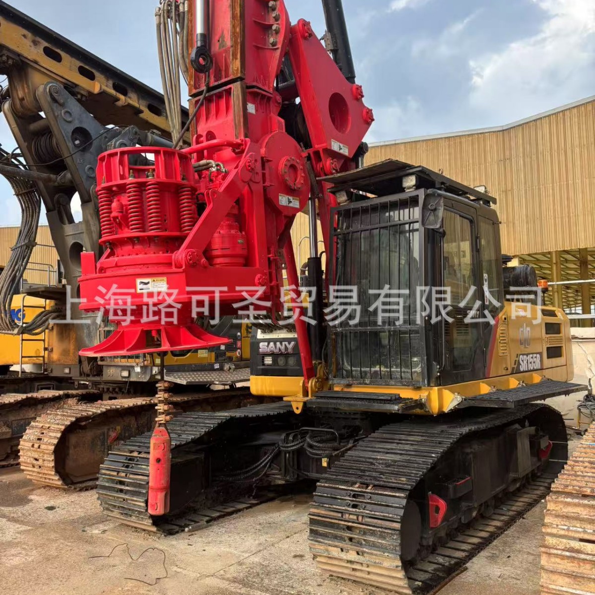 二手三一sany旋挖钻机sr155r sr65 sr185 sr285 sr360现车在库