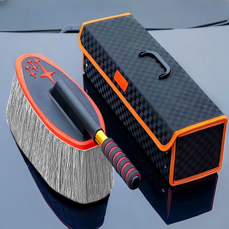 Wax brush car wax mop duster car ash sweeping brush dust cleaning mop oil brush duster cleaning tools