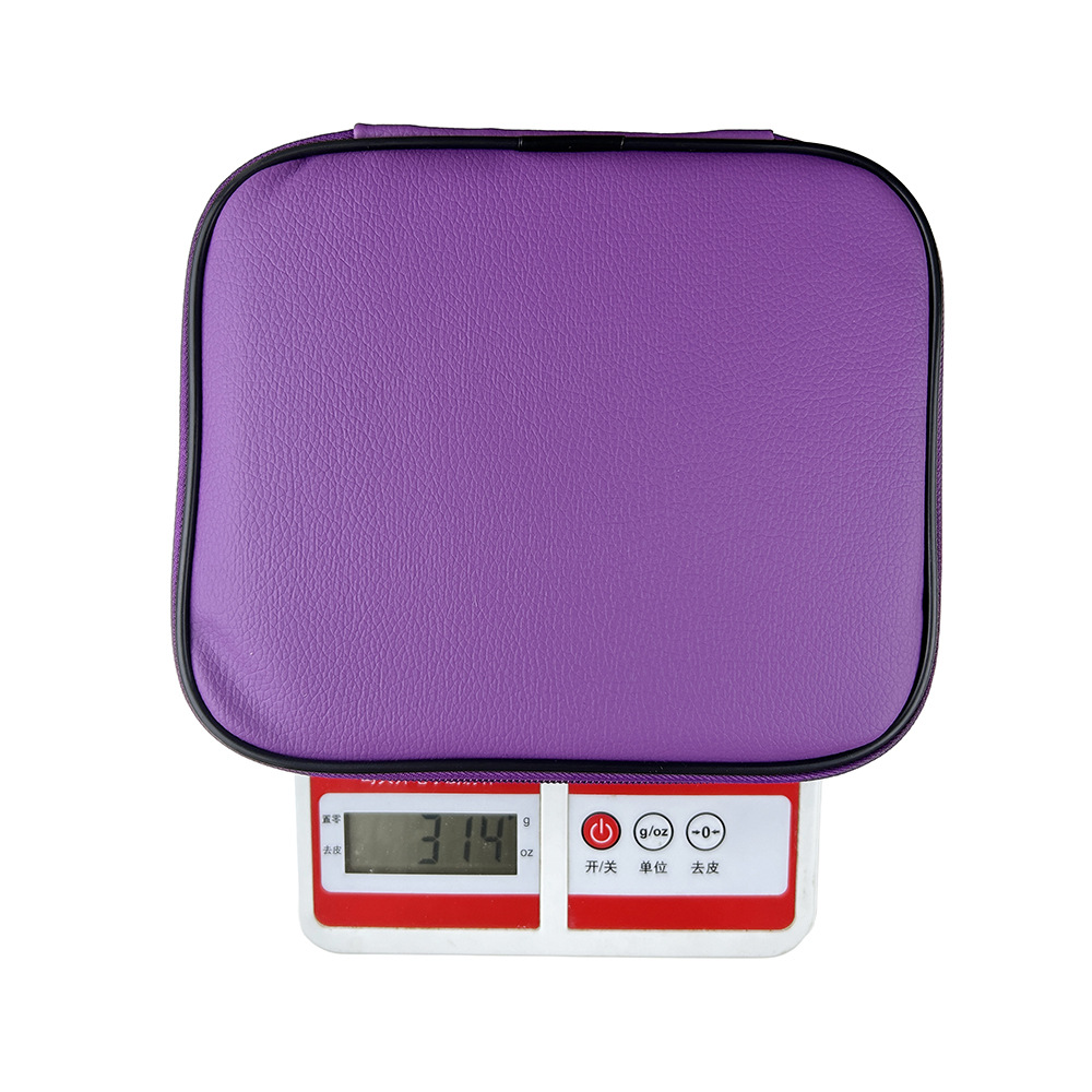 Agujas de suéter transfronterizas desmontables aguja de anillo púrpura bolsa flexible aguja de anillo multifuncional aguja de suéter 13 pares de conjunto