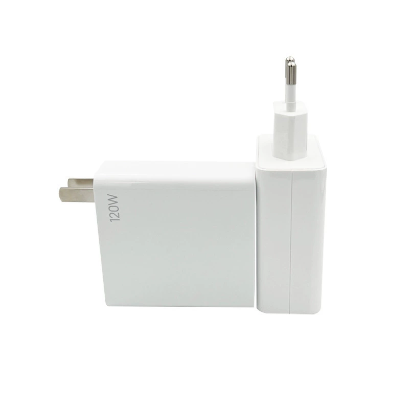 Charger (Xiaomi) 120W EU fast PD adapter — USB-C, multi-watt 33W/67W/120W options