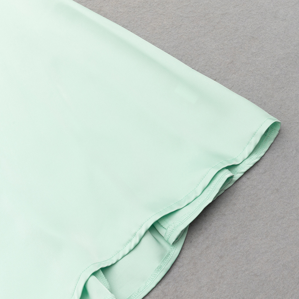 Simple Camisole Pleated Solid Color Dress Dinner Maxi Dress