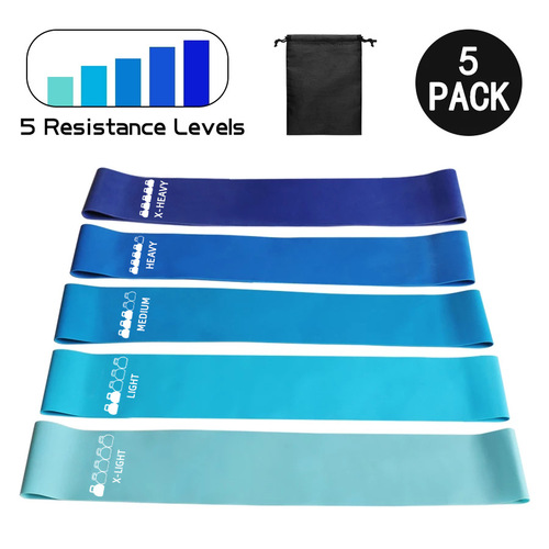 Elastic band yoga accessories resistance band fitness glute circle ring elastic band exercise latex resistance band