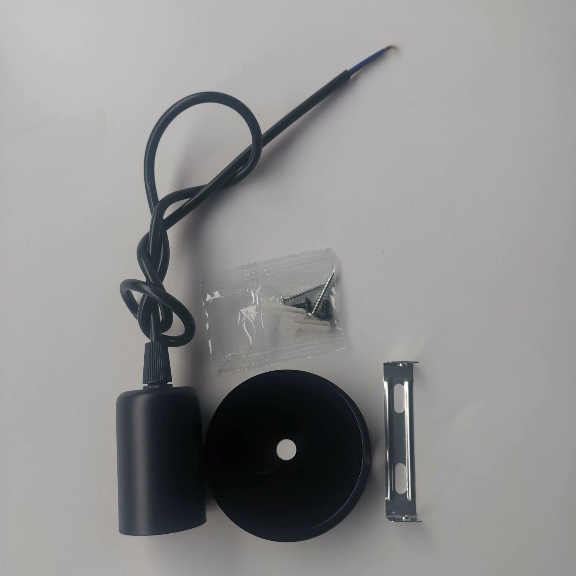 Оптовая продажа: энергосберегающий подвесной светильник E27 с большим винтовым креплением, специальный круглый основание для светильника DIY для панельных светильников