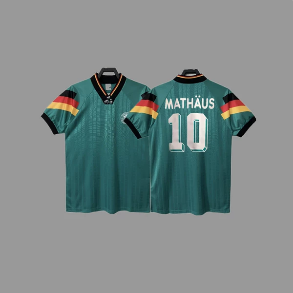1992 Germany away game + printed number 10