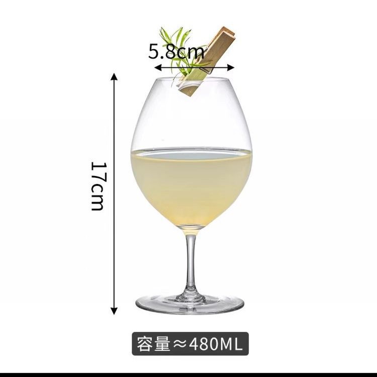 Copa de cóctel Margaret japonesa Copa de torre de cristal de patas altas Copa de cóctel de bar Copa de vino de frutas Martini