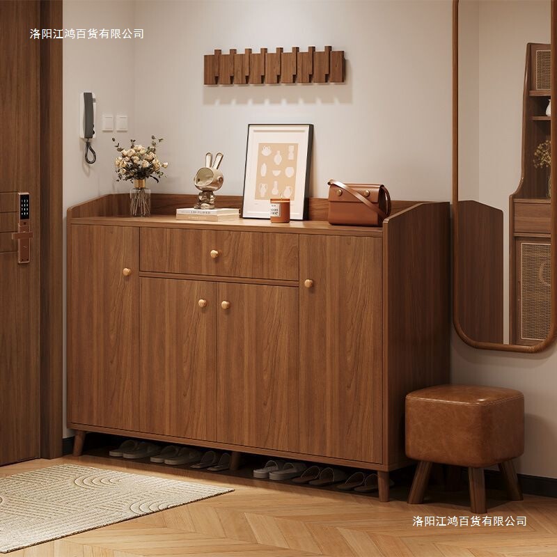 Shoe Cabinet Storage Cabinet Integrated Wall-Mounted Entrance Door Entrance Home Door New 2025 Indoor Storage Shoe Rack