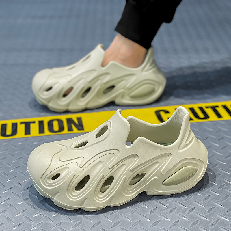 Zapatos con agujeros de coco, deportes al aire libre de verano para padres e hijos