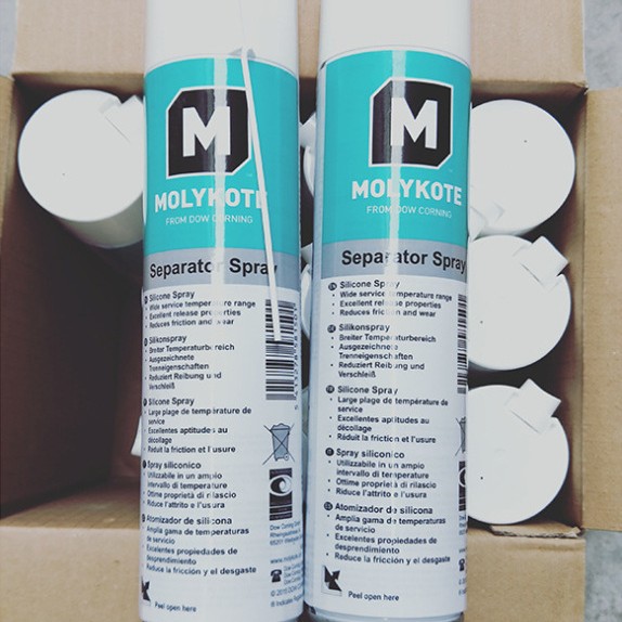 道康宁摩力克MOLYKOTE Separator Spray食品级脱模剂 400ml润滑脂