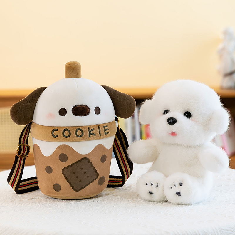 Ciudad de videojuegos, máquina de agarre de ocho pulgadas, bolsa de felpa, niña, corazón, dibujos animados, mochila linda, bolso de color dopamina al por mayor