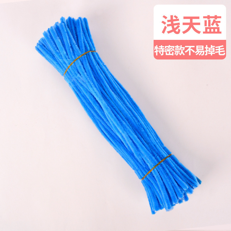 8mm加密加粗扭扭棒儿童diy手工益智玩具材料包加密毛根毛条加密款|undefined