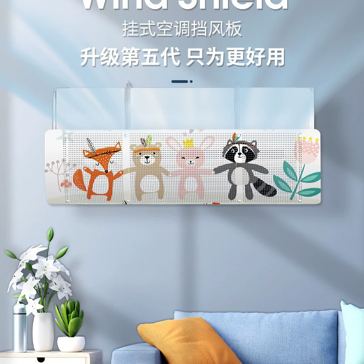 Кондиционеры для защиты от ветра Подвесные вентиляторы для кондиционеров