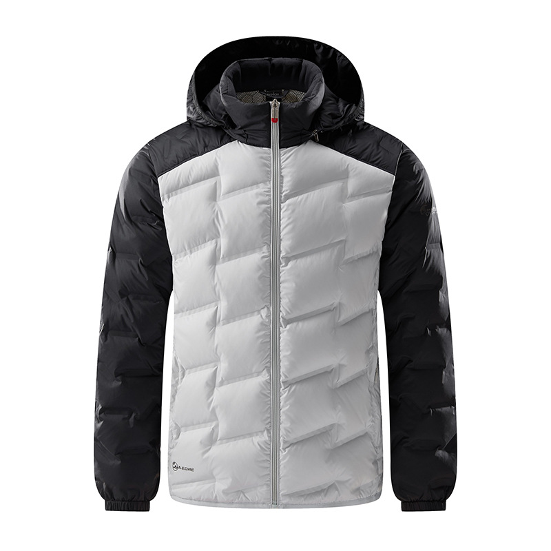 Chaqueta corta de diamante ligera y delgada, chaqueta deportiva con capuz para hombres y mujeres, chaqueta delgada para mujeres, fábrica al por mayor