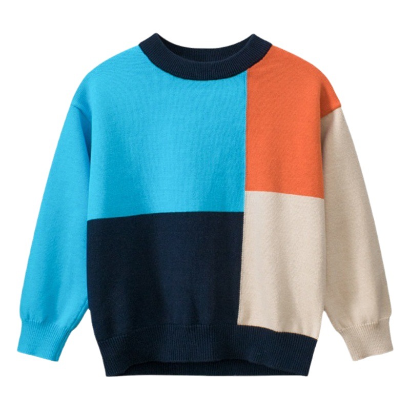 27kids Ropa Infantil Transfronteriza Otoño-Invierno 2025, Nuevos Suéteres para Niños, Prendas de Punto para Niños, Ropa para Bebés, Dropshipping