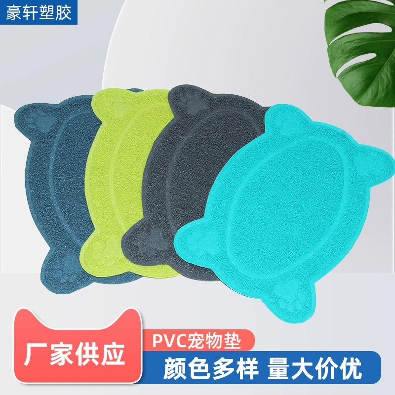 Коврик для кошачьего туалета из ПВХ в форме когтя производители ковриков для кошек поставляют коврики для домашних животных автомобильные принадлежности дверной нескользящий коврик