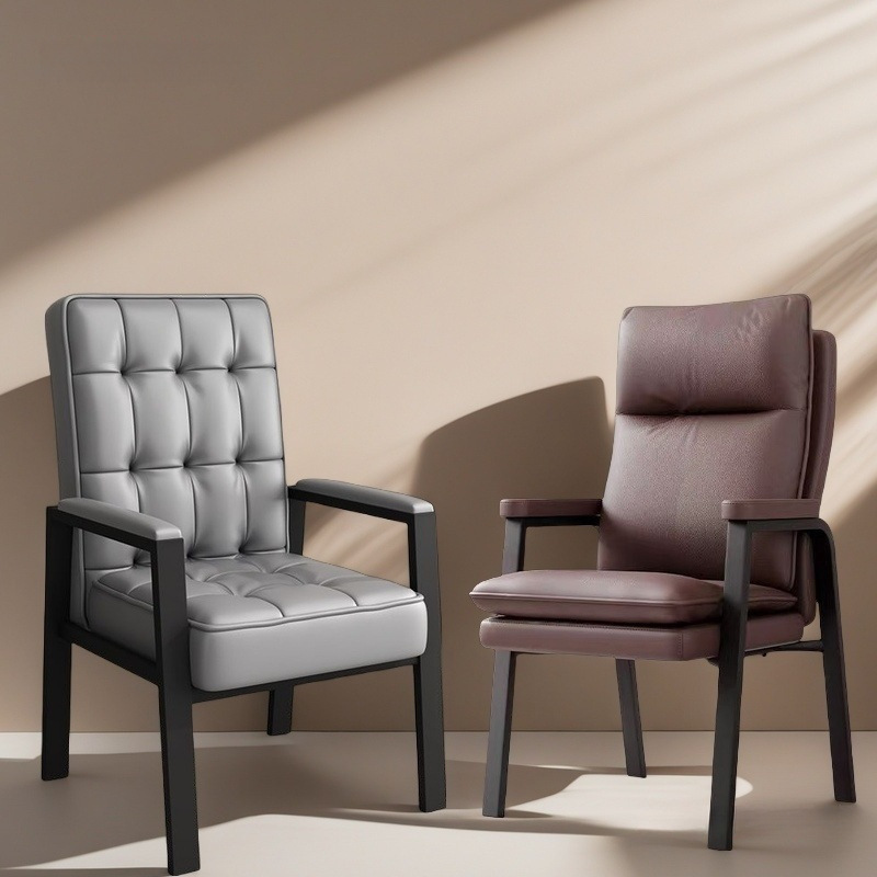 Chess and Card Room Mahjong Chair Office Chair Mahjong High Back Chair Student Computer Chair Comfortable Home Reception Seat