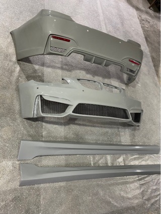 Bmw 5 Series E60 Modified M4 Front Bumper and Rear Bumper Sports Version Body Kit Plastic Abs