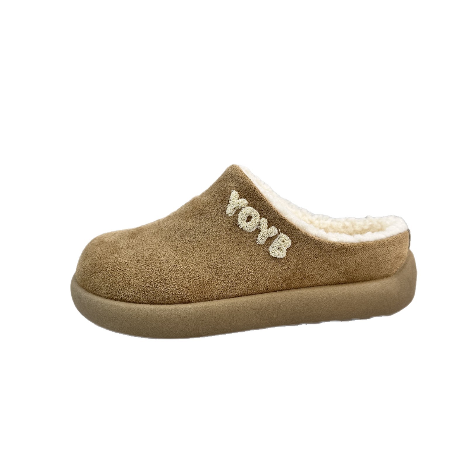 Zapatillas de algodón de invierno 2025 nuevas zapatillas de algodón de invierno antideslizantes calientes para mujeres a prueba de viento calientes