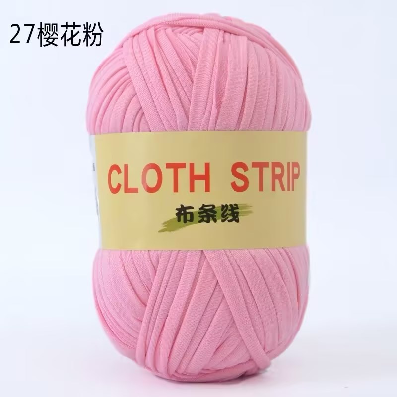 Gran gancho de línea de tela muñeca zapatillas de almacenamiento cesto cojín manta ganchillo DIY material casero tela gruesa trenzado