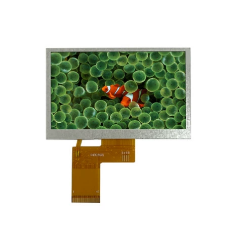 4.3-дюймовый IPS LCD экран TFT дисплей разрешение 480x272 RGB цветной экран с подсветкой, может быть оснащён сенсорным емкостным экраном