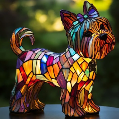 跨境Cat Lamp-Dachshund Lamp-Bigfoot Lamp树脂雕像LED灯摆件|undefined