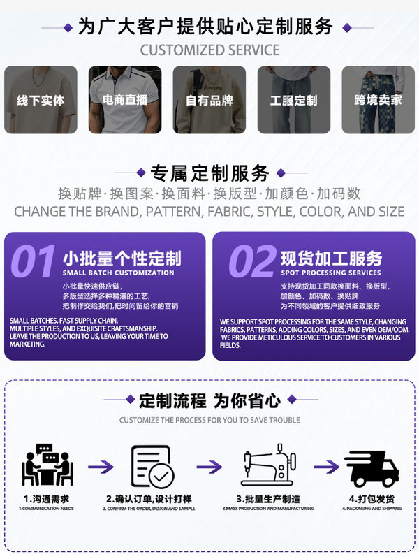 丹保尼|新款男生牛仔裤高级感直筒纯棉潮牌春秋季宽松直筒休闲裤|undefined