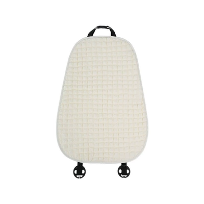 Car Interior Supplies — Headrest - beige-new-puff-check-cushion-backrest