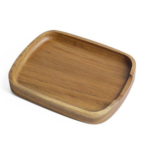 Creative Wooden Spoon Rack Logo Engraved Fixed Tea Tray Cup Holder Tea Cup Mat Wooden Tea Holder Japanese Insulation