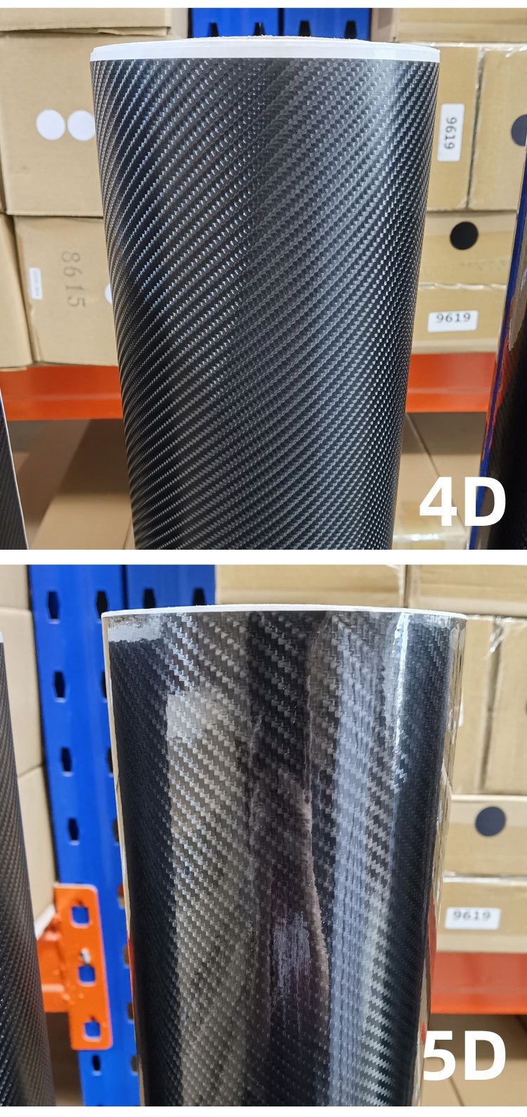 Wholesale 2D Car Carbon Fiber Stickers 3D4D Car Interior Decoration Film 5D6D Thickeneded Body Anti-Scratch Carbon Fiber Film