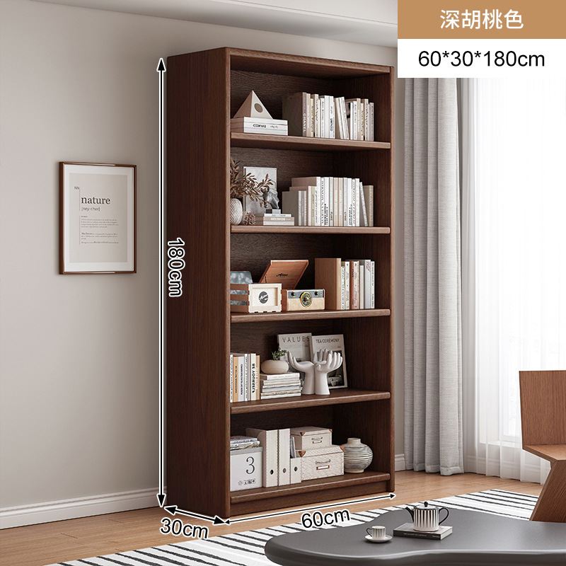 Estantería de balcón de madera maciza integrada contra la pared, estante de piso a techo, almacenamiento, almacenamiento, estantería para uso doméstico, simple y sin espacio