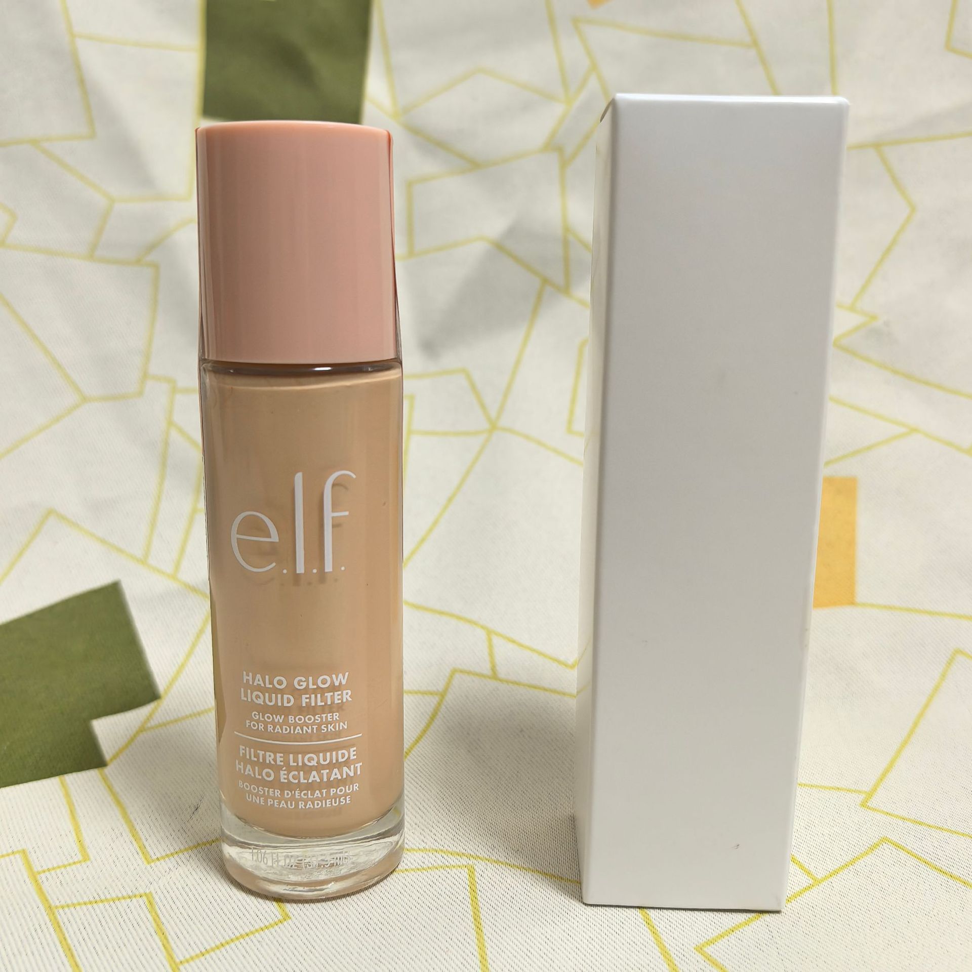 现货elf halo glow液体高光液粉底液妆前乳打底提亮滋润遮ct平替