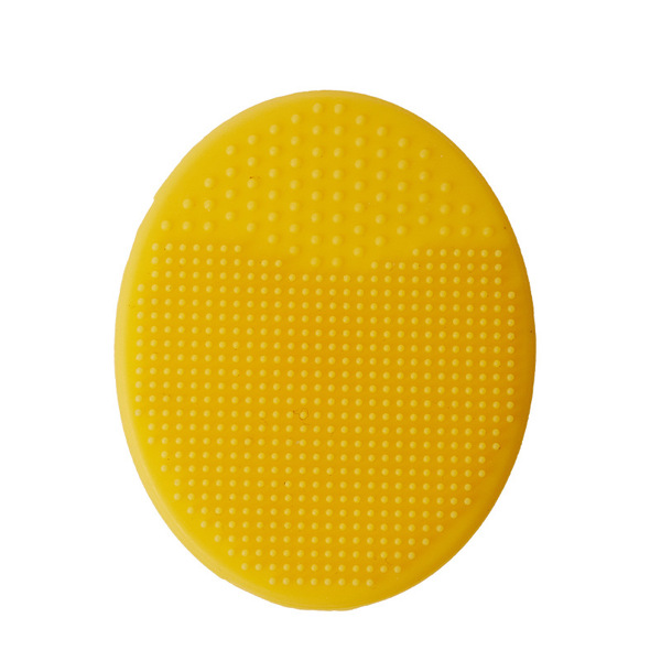 Silicone children's massager for head wash for face washing
