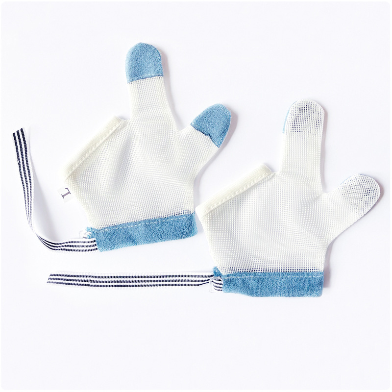 婴儿戒吃手手套宝宝防吃手神器儿童防啃咬大拇指小孩戒手瘾矫正器