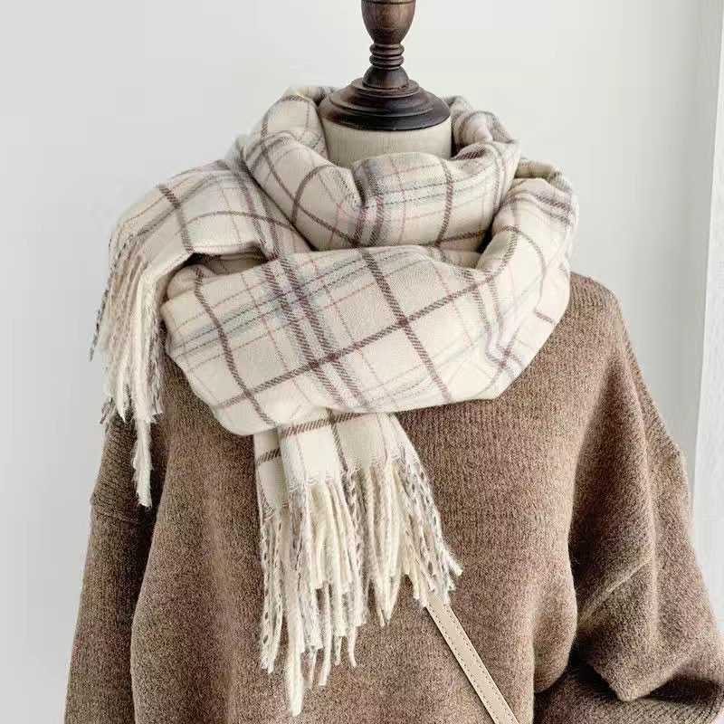 【Mi Bai】 Literary Scarf