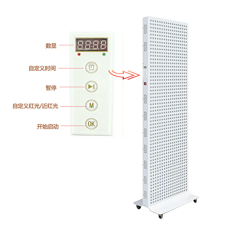 Panel de terapia de luz roja LED transfronterizo de alta potencia 600W-6000W, fuente de terapia de luz roja, fábrica OEM en stock