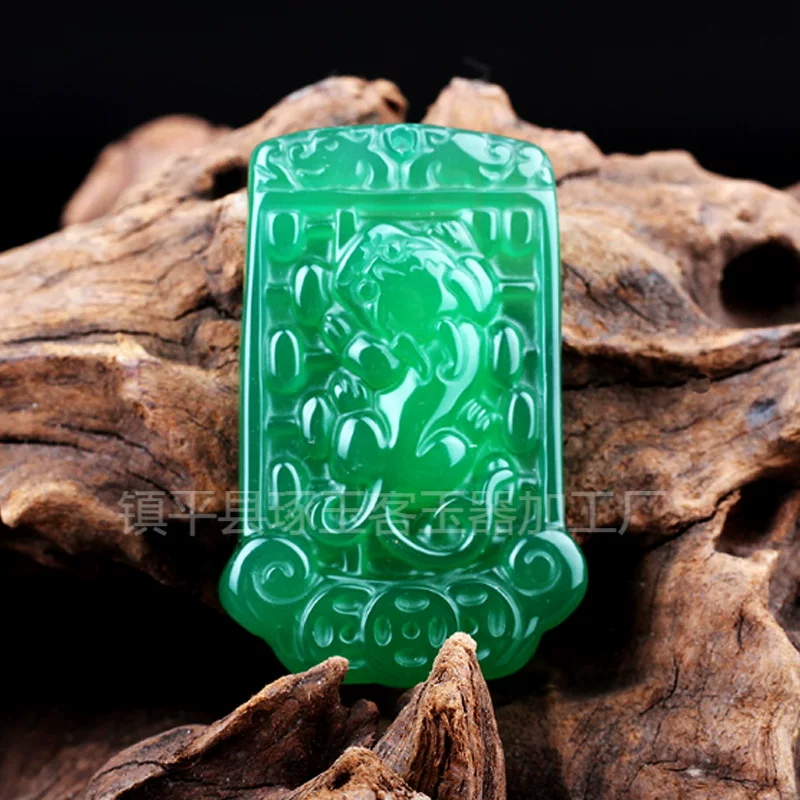 Agate replica jade, pendant, wholesale