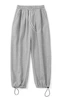 Gray - Drawstring Straight Style [Thin Style]